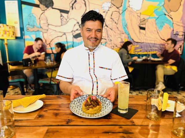Delicious Latin cuisine at Sazón De Louisiana restaurant.