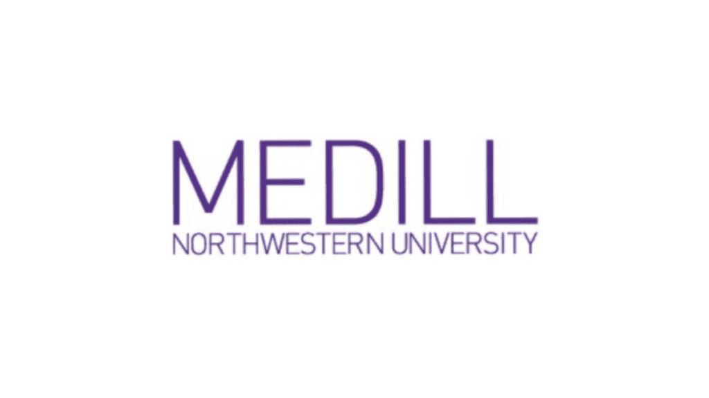 Medill Northwestern University logo for Latino News Network.